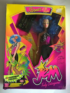 VINTAGE JEM AND THE HOLOGRAMS STORMER OF THE MISFITS 12.5" DOLL HASBRO 1986 NEW