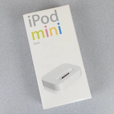 Apple iPod Mini Dock Nuevo Sellado Antiguo Stock Genuino 2004 Foto 1 de 4