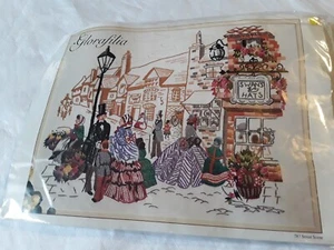 Glorafilia Stickpackung viktorianische Straßenszene kostenlose schnelle Lieferung - Bild 1 von 5