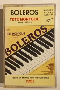 TETE MONTOLIU - BOLEROS VOL.2 - MEXICAN TAPE ALBUM - Imagen 1 de 4