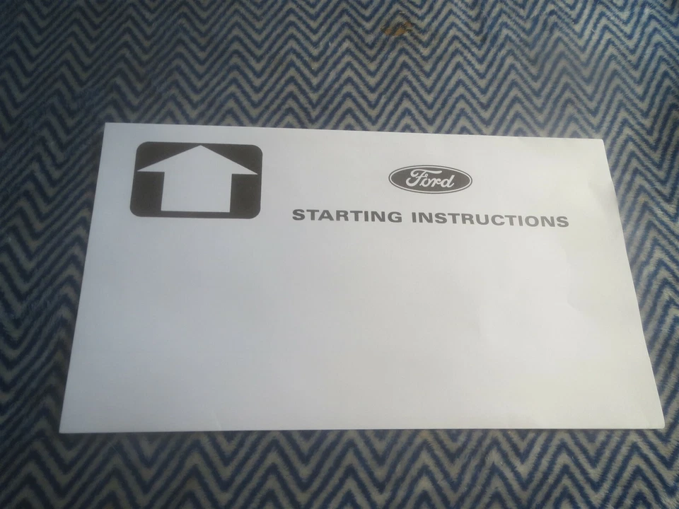 1966 - 1973 FORD BRONCO F100 F250 F350 ECONOLINE FALCON SUN VISOR INSTRCT SELEVE - Image 1 of 1