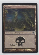 2010 Magic: The Gathering - Scars of Mirrodin Foil Swamp #240 0b5