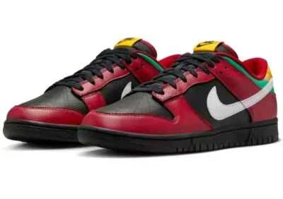 Hombre Nike Dunk Low Retro LTD "Biker Tattoos" Negro/Blanco-Gimnasio Rojo (FZ3057 001) TALLA 10 Foto 1 de 4