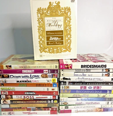 Girls Night In' DVD Lot - 27 Movies - Free Post - Rom-Coms, Classics & Dramas - image 1 of 4