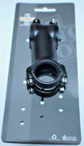 Kalloy Uno Bicycle Stem 11/8" Threadless 70mm 31.8mm 7° Rise Black Free Shipping - Picture 1 of 5
