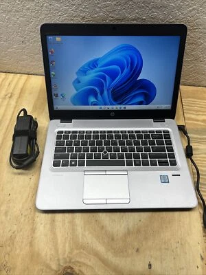 HP ELITEBOOK 840 G3, I7-6600U 2.6GHZ, 8GB, 256SSD WND11 Pro Office 19 - Image 1 of 4