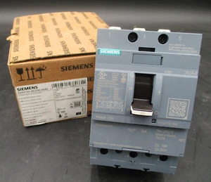 SIEMENS 3VA4150-6ED34-0AA0 3P 50A 600V 65kA BOLT ON CIRCUIT BREAKER SAMEDAY SHIP - Picture 1 of 7