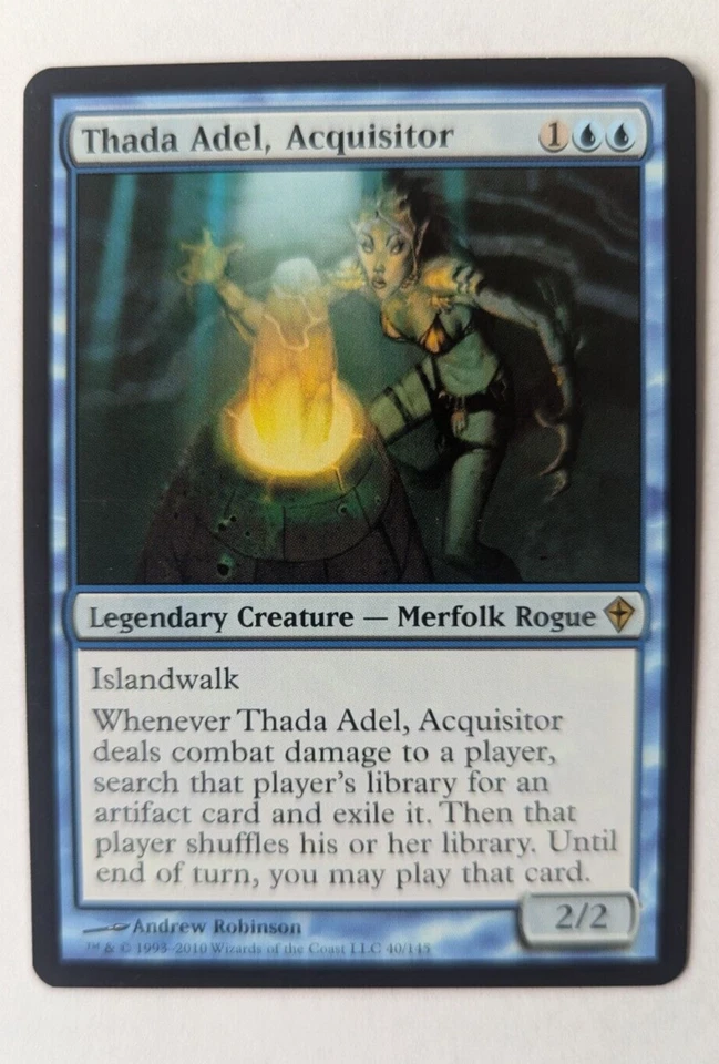Magic Mtg Worldwake Thada Adel Acquisitor   near mint - Image 1 of 1