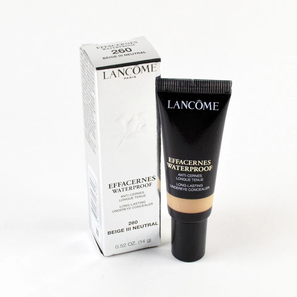 Lancome Effacernes Waterproof Long Lasting Concealer 260 Beige Neutral