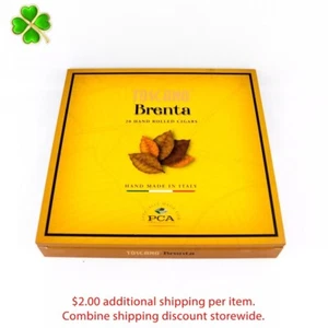 Toscano Brenta Empty Wood Cigar Box 9.5" x 9.25" x 1.5" - Picture 1 of 12