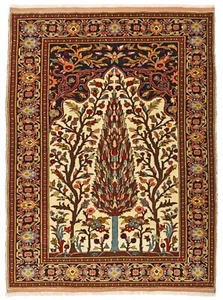 Ghutschan Exquisit 178x140 cm Perserteppich Orientteppich Handgeknüpft Neu - Picture 1 of 8