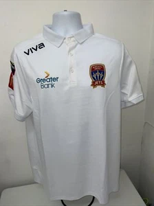 Newcastle United Jets 100% Original Mens Polo Shirt Size XXLarge A-League NWT - Picture 1 of 9