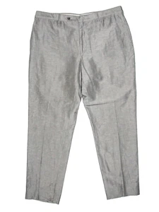 Pantalones Incotex Para Hombre 37 x 31 Ajuste Estándar Patrón B Gris Piel de Tiburón Texturizados Brillantes - Imagen 1 de 12