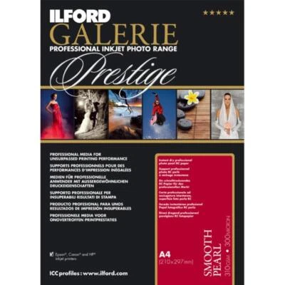 Ilford Galerie Prestige Smooth Pearl Inkjet RC Photo Paper Sheets 310GSM - Image 1 of 4