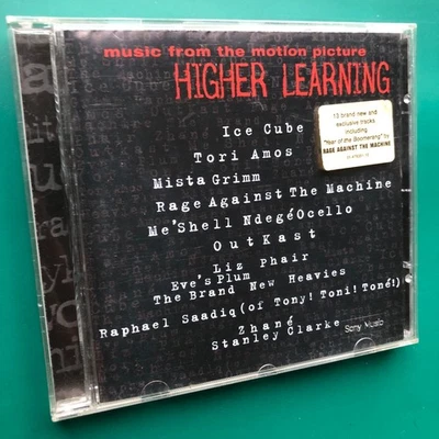 HIGHER LEARNING Hip Hop Film Soundtrack CD Jennifer Connelly Ice Cube Omar Epps - Image 1 of 4
