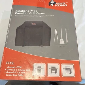 King Kong 7130 Premium Grillabdeckung Weber Genesis E330/LX300 NEU - Bild 1 von 7