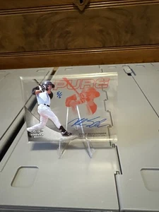 2014 Leaf Trinity Pure Clear Kyle Schwarber RC Rookie AUTO 5/5 Free Ship - Picture 1 of 15