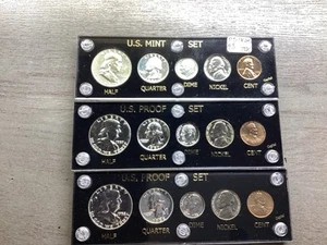 1956, 1957, & 1958 Silver Proof Sets in Capital Holders-051825-43 - Picture 1 of 4