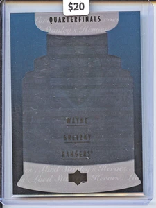 Wayne Gretzky 1996-97 Upper Deck Lord Stanley’s Heroes LS1 Rangers Quarterfinals - Picture 1 of 2