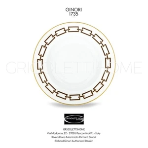 Catene Ebano - Richard Ginori - 1 Piatto Fondo cm 24,5 - Rivenditore - Imagen 1 de 8