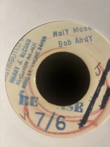 Bob Andy / The Jay Boys - Holy Moses / Holy Moses (Version) (7") (Very Good Plus - Picture 1 of 1