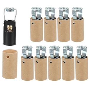 Presa Lampadina LED E12, 10pz Ricambio Presa Base Candelabro, Lampadario - Foto 1 di 5