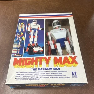 Mighty Max The Maximum Man Action Figure Boxed Vintage No. 2500 Tomy 1976 - Picture 1 of 22