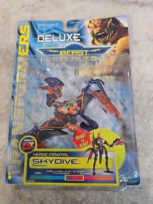 Hasbro Transformers Beast Machines Deluxe Skydive New Sealed - Image 1 of 4