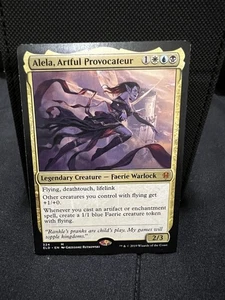 Custom EDH Deck Feat. Alela, Artful Provocateur (White Blue Black) - Picture 1 of 7