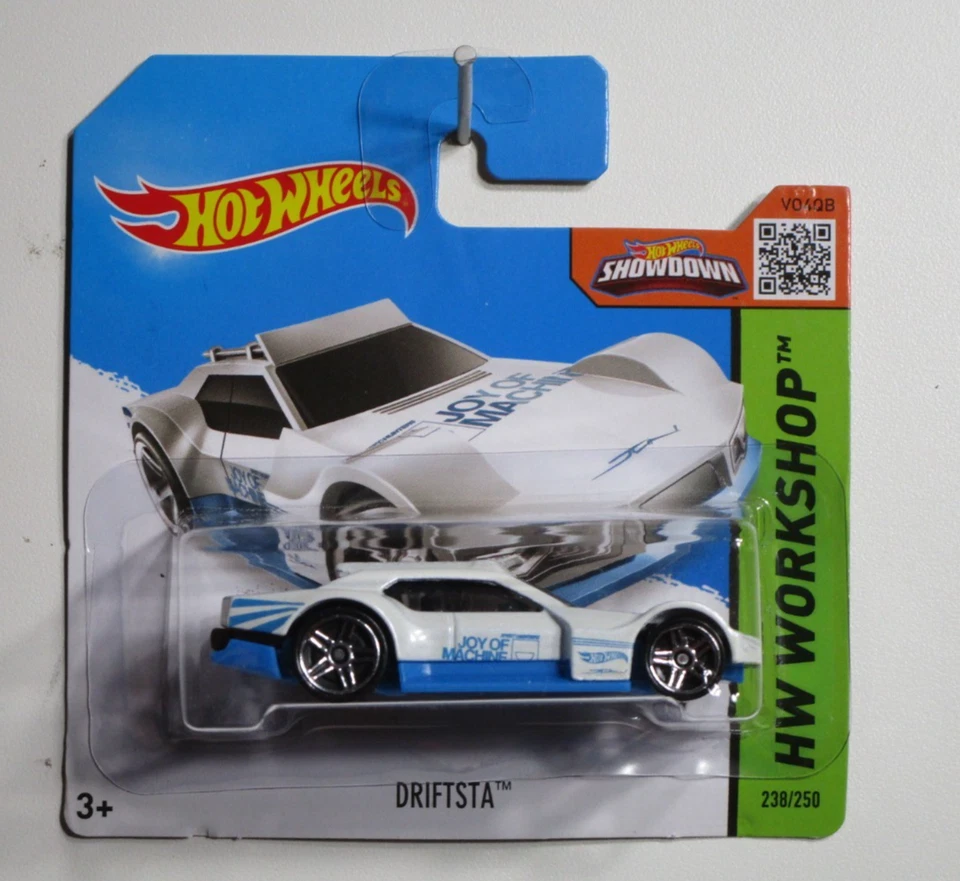 2015 HOT WHEELS SHOWDOWN RARE SHORT CARD HW WORKSHOP DEBUT DRIFSTA - Image 1 of 1
