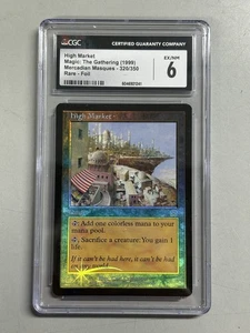 Magic: The Gathering MTG Mercadian Masques High Market Rare Foil - CGC 6 EX/NM - Bild 1 von 4