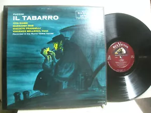 Puccini Il Tabarro, Gobbi-Mas-Bellezza & Rome Opera *RCA Victor LM 2057 mono - Picture 1 of 1