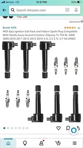 Ignition Coils Honda Accord Acura Crosstour Odyssey Not Oem - Picture 1 of 2