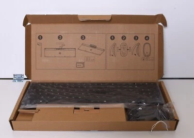 Teclado y mouse inalámbricos HP HSA-P003K negro sin dongle Foto 1 de 4