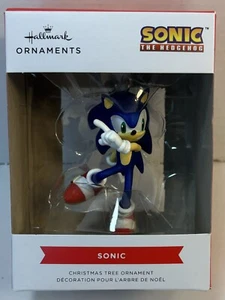 Sonic the Hedgehog Hallmark Ornamento Navidad 3" Nuevo en caja - Imagen 1 de 7