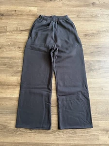 YGEBB Yeezy Gap Wide Leg Fleece Sweatpants Black Size XS - Picture 1 of 6