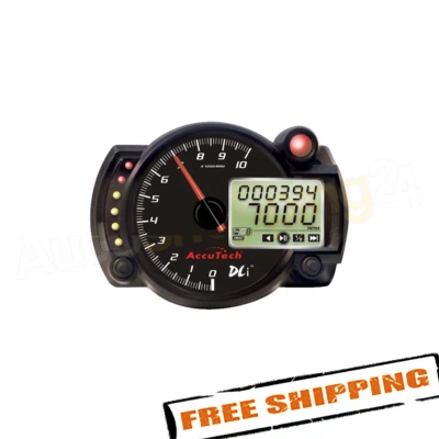 Longacre 52-44390 AccuTech DLi Stepper Motor Data Logging Tachometer - Image 1 of 2