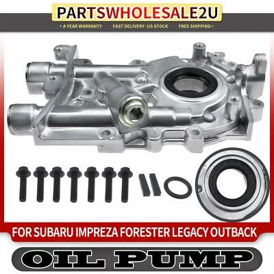 Engine Oil Pump for Subaru Forester Impreza Legacy Outback Baja 2.5L 15010AA091 - Image 1 of 4