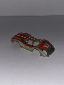 Tyco, Ho Scale, Slot Car, Porsche 908 #3, Chrome & Orange, Body Only - Picture 1 of 5