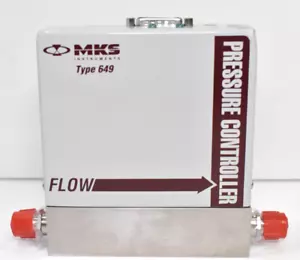 MKS 649A21T11CAVR Mass Flow Process Controller N2 Gas 10 SCCM Range 20 Torr New - Picture 1 of 9
