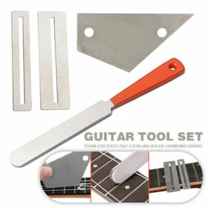 1 Set Gitarren Reparatur Schleifen Gitarre Bundfeile Schleifgitarre Werkzeug - Bild 1 von 10