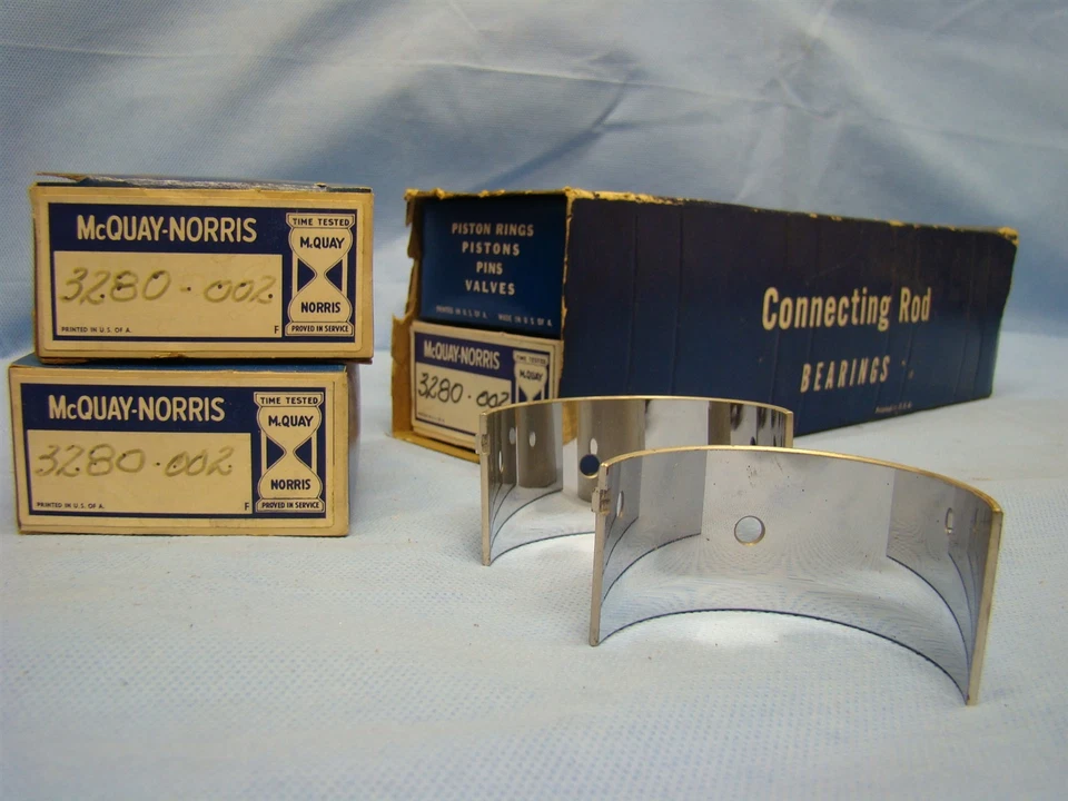 Juego de rodamientos de varilla de conexión Ford 226 1946 47 002 Super Deluxe Six Series 6GA 7GA  Foto 1 de 3