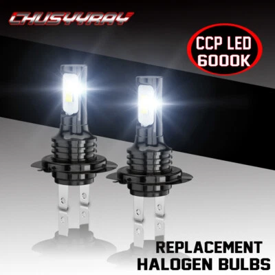 LED Headlight Kit H7 Bulbs High/LOW Beam For Mercedes-Benz E350 2008 - 2011 - Image 1 of 4