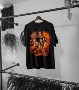 90s KISS Psycho Circus live in 3D graphic heavy metal band t-shirt - Bild 1 von 7
