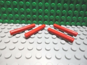 Lego 4 Rojo eje técnico 4L o 1 pulgada NUEVO - Imagen 1 de 1