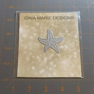 Gina Marie Designs STARFISH Taglio Fustella Cartoleria Stampaggio Carta Artigianato - Foto 1 di 2