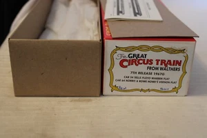 HO Scale Walthers, Sells Floto Norris Rowe Flat Cars Great American Circus Built - Picture 1 of 3