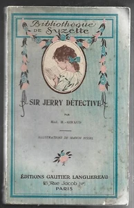 SIR JERRY DETECTIVE . bibliothèque de Suzette . 1935 - Picture 1 of 1