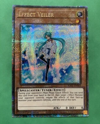 Yu-Gi-Oh! TCG Effect Veiler RA01-EN003 Quarter Century Secret Rare Mint - Image 1 of 4