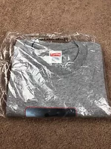 Supreme FW21 Shadow Tee Gray Size Medium New - Picture 1 of 5